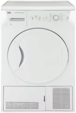 Beko - DCU8230W 8KG Condenser - Tumble Dryer - White